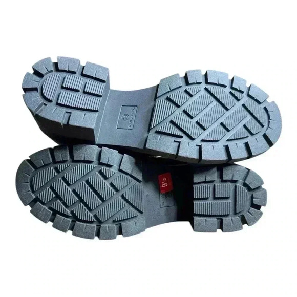 Sun & Stone Women's (Rutheep ) Black Lace-Up Ankle Boots - Picture 6 of 10